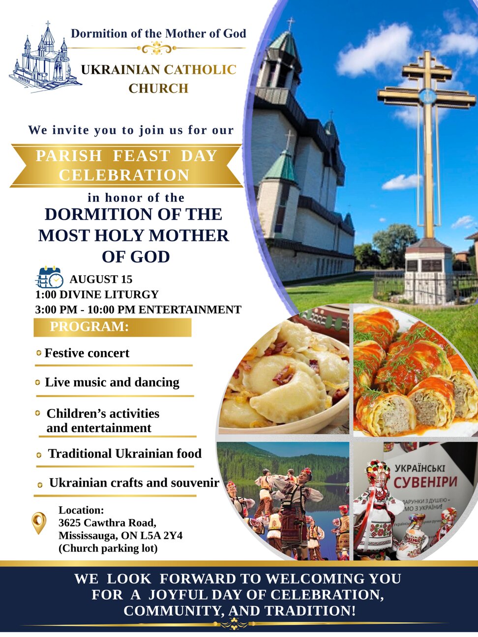 Parish Feast Day — Dormition of the Most Holy Mother of God